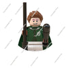 Hot Toys WM6040 Anime Building Blocks Harry Potter Dobby Cho Chang Ron Weasley Mini Action Toy Figures Bricks Toys Birthday Gift