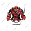 Hot Toys Movie Mini Action Figure Toys Wolverine Lady Deadpool Cowboy Kidpool X-23 Kimiko Human Torch Blade Building Blocks Gift