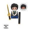 Japanese Anime Demon Slayer Samurai Tanjirou Nezuko Kyoujurou Giyuu Mini Building Blocks Bricks Dolls Action Figure Birthday Toy