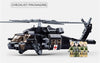 High-tech Avion Cargo Aircraft Rescue Plane Airport Airbus Airplane Model Building Blocks Figures City Brinquedos Creative Toys