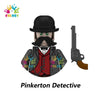 Kids Toys RDR2 Game Character Building Blocks Western Cowboy Police Cartoon Mini Action Figures Toys For Kids Christmas Gifts