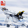 High-tech Avion Cargo Aircraft Rescue Plane Airport Airbus Airplane Model Building Blocks Figures City Brinquedos Creative Toys