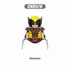 Building blocks Marvel Mini Action Figures Children's Party gifts Brick toys Moonlight Knight Doctor Strange Wolverine Deadpool