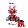 Building blocks Marvel Mini Action Figures Children's Party gifts Brick toys Moonlight Knight Doctor Strange Wolverine Deadpool