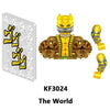 JoJo's Bizarre Adventure Cute Mini Action Figure Toys Cartoon Game Building Blocks Moc Bricks Toys for Children Gifts