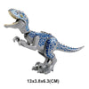 Animals Tiger Leopard Bear Elephant Caribbean Ghost Shark Dinosaurs Model Building Blocks Enlighten Figure Toys For Children