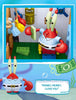 Spongebob Cartoon Krusty Krab Restaurant Building Blocks Creative Canteen Scenes Model Bricks Desktop Ornaments Toy For Kid Gift