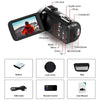 4K Portable Digital Cameras 2 in1 Photo Video Record DV Travel Video Camera 18X Zoom 3.0 inch Rotatable Screen With Flash