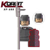 MOC Building Blocks Medieval Ancient China Military Figures Soldier Helmets Parts Knight Weapons Roman Sword  Kids Toys