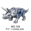 Jurassic Dinosaurs Building Blocks Indominus Rex DIY Tyrannosaurus Action Figure Models Children Toys Animals Christmas Gifts