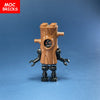 Single Sale MOC Bricks Halloween Luminous Ghost Skeleton Assembly Action Figure Educational Building Blocks Children Toys Gifts