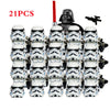 21pcs/lot 501st Legion Troopers Rex Clone Stormtroopers Assemble Building Blocks Bricks Star Action Figures Wars Children Toys