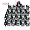 21pcs/lot 501st Legion Troopers Rex Clone Stormtroopers Assemble Building Blocks Bricks Star Action Figures Wars Children Toys