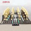 21pcs/lot 501st Legion Troopers Rex Clone Stormtroopers Assemble Building Blocks Bricks Star Action Figures Wars Children Toys