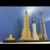 598PCS Architecture New York City Empire State Building Landmark Building Blocks 21028 Construction Bricks Toy Gift For Kid Boy