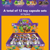 Plants Vs. Zombies Capsule Toys Assembled Building Blocks Puzzle Peashooter Anime Figure Dolls Model Gift For Children