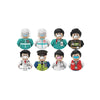 Kids 3D Family Figures Set Building Blocks City Worker Fireman Doctor Dolls Bricks Educational Toys For Children Birthday Gift