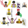 JoJo's Bizarre Adventure Cute Mini Action Figure Toys Cartoon Game Building Blocks Moc Bricks Toys for Children Gifts