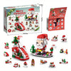 24Years Christmas building block toy blind box set Xmas Advent Calendar Bricks DIY Educational Toys Kit Gift For Kids Adults