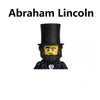 MG0212 KF191 USA Star Mr President Donald Trump Building Block Abraham Lincoln Mini Action Figure Toys