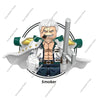 Hot Toys X0358 X0359 New Building Blocks ONE PIECE Monkey D Dragon Roronoa Zoro Nami Sanji Kuzan Shiryu Mini Doll Figures Toys