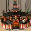 1132pcs Training Hall Red House Monastery of Spinjitzu Building Blocks Toys