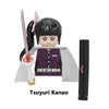 Japanese Anime Demon Slayer Samurai Tanjirou Nezuko Kyoujurou Giyuu Mini Building Blocks Bricks Dolls Action Figure Birthday Toy