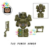 Kids Toys T60 Power Armor Building Blocks MOC Iron Armor Soldiers Mini Action Figures Toys For Kids Birthdays Gifts