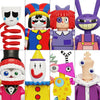 KDL827 8Pcs Set Amazing  Circus Animal Pomni Clown Jax Rabbit Caine Magician Mini Action Toy Figures Building Blocks Gifts