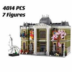 New Icons Natural History Museum 10326 Biggest Modular Building Set Architecture Street View Building Blocks Toy Kids Gift