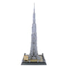 555PCS The Burj Khalifa Tower Of Dubai Building Blocks World Famous Architecture Bricks City Street View Toys Gifts For Children