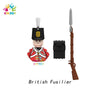 Kids Toys Napoleonic Wars Military Soldiers Building Blocks Imperial Navy Figures British Fusilier Toys For Kids Christmas Gifts