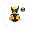 Hot Toys G0175 Movie Cartoon Deadpool Wolverine Gambit Bricks Collection Educational Building Blocks Model Christmas Gifts Toys