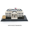 803PCS The White House Of Washington Building Blocks World Famous Architecture Bricks City Street View Toys Gifts For Kids