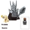 TV6410 MOC Medieval Knight Soldier Bricks Warrior Orc Armor Helmet Shield Mini Action Figures Building Blocks Kids Toys