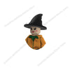 NEW Hot Selling Pumpkin Man Witch Vampire Mini 3D DIY Halloween Cartoon Figures Model Building Block Toys Children's Gift