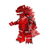 Godzillaes Movie Series Big Dinosaur Building Block MonsterKing Mini Animation Action Figures Model Toy Children's Gift