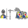 Military Building Blocks Medieval Solider Figures Knights of Jerusalem Crusades The War of Roses Legion War-horse Weapons Shield