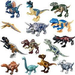 Jurassic Dinosaurs Building Blocks Indominus Rex DIY Tyrannosaurus Action Figure Models Children Toys Animals Christmas Gifts