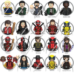 Hot Toys G0176Marvel Legends New Bricks Deadpool For Toys Gifts Mini Action Figures Children Building Blocks For Party Gifts DIY