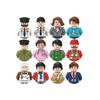 City Characters Action Figures Building Blocks Policeman Teacher Fireman Occupation Mini Figurine Dolls Bricks Set Children Toys