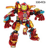 Superheroes Avengers Iron Man Hulkbuster Steel Mecha Action Figures Building Blocks Classic Movie Model Bricks Toys For Kid Gift