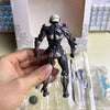 Kaiyodo Revoltech Metal Gear Solid Raiden Action Figure PVC Movable Model #140 Collection 15cm Solid Snake Jack Figurine Toys