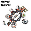 City Modular Space Station Compatible Building Block Toys satellite Space train Creative Bricks Gifts for Boys Girls