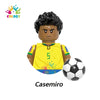 Kids Toys Football Stars Building Blocks Sport Player Bailey Messi Ronaldo Mini Action Figures Toys For Kids Christmas Gifts