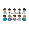 Kids 3D Family Figures Set Building Blocks City Worker Fireman Doctor Dolls Bricks Educational Toys For Children Birthday Gift