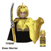 TV6410 MOC Medieval Knight Soldier Bricks Warrior Orc Armor Helmet Shield Mini Action Figures Building Blocks Kids Toys