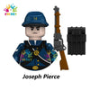 Kids Toys RDR2 Game Character Building Blocks Western Cowboy Police Cartoon Mini Action Figures Toys For Kids Christmas Gifts