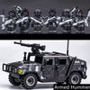 WW2 Military Special Forces Modern Soldier City Police SWAT Weapons Figures Building Blocks Bricks Boy Mini Toys Christmas Gift