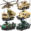 KV2 PanzerVI Sherman Military Tanks US Army Quan Guan WW2 War Weapon Soldier Figure Model Building Block Brick kid Children Toys